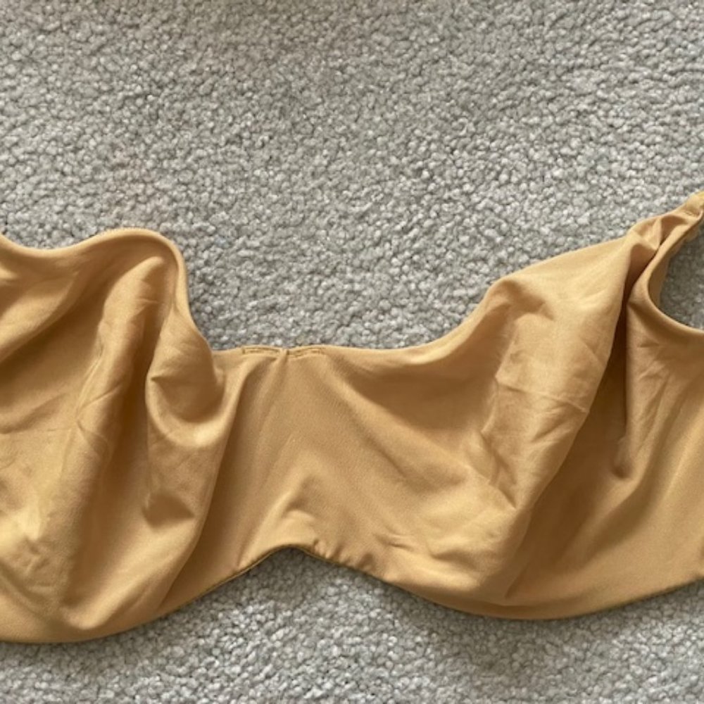 Free People Bra Size 36D New With Tags Mustard Color